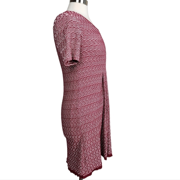 Anthropologie Maeve Stretch Textured Jacquard Print Dress Women's Size Small - Picture 4 of 11